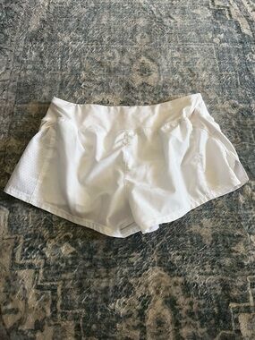 Nike White Women's Athletic Shorts